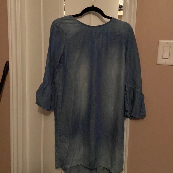 Denim tunic, distressed look - Picture 1 of 3